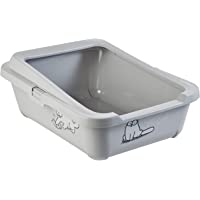 Karlie Simon s Cat 51756 - Arena para gatos- 43 cm x 32 cm x 13 cm- color gris